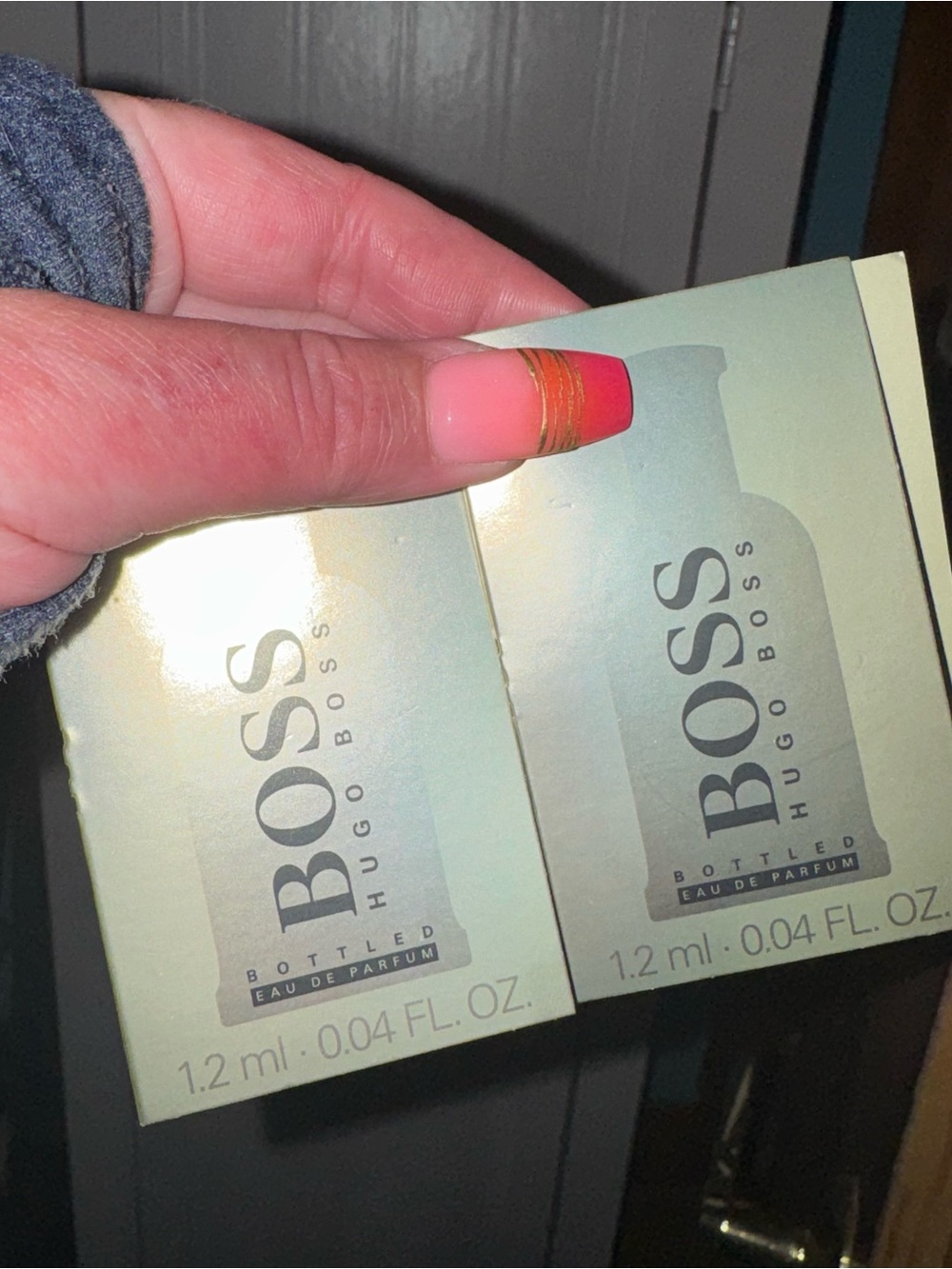Hugo boss bottled sample - set of 2